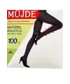 3 Adet Siyah 100 Denye Kalın Külotlu Çorap Opak Naturel Esnek