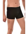 3 adet Tutku Likralı Erkek Siyah Boxer 0114