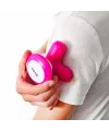 3 Başlıklı Titreşimli USB Şarjlı Mini El Masaj Aleti