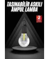 3 Farklı Mod Ledli Şarjlı Asma Kancalı Kamp Lambası Taşınabilir Ampul