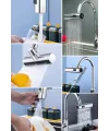 3 Farklı Modlu Çok Amaçlı Musluk Adaptörü Evrensel Musluk Başlığı Şelale Musluk