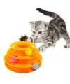 3 Katlı Kedi Oyuncağı Turntable Cat Toy