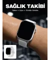 3 Kordonlu Akıllı Saat Bluetooth Arama Ve Akıllı Bildirim Destekli