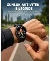 3 Kordonlu AMOLED Akıllı Saat – Sağlık Takipli