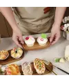 3lü Oval Sunum Tabağı Seti