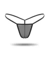 3lü Renkli Transparan Tül String Tanga TM0369