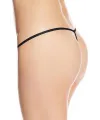 3lü Renkli Transparan Tül String Tanga TM0369