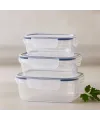 3lü Sızdırmaz Saklama Kabı Seti (500/1000/1700 ml)