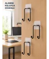 3lü Yapışkanlı Askı Seti Ev Banyo Mutfak İçin Çok Amaçlı Askılık