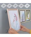 3 Lü Yapışkanlı Mutfak Banyo Raf Tutucu Askı Pin Çerçeve Çok Amaçlı Askısı