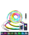 3 Metre Rgb Akıllı Neon Led Şerit Işık Telefon Ve Kumanda Kontrollü Ambiyans Aydınlatma