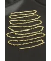 3 mm Düz Zincir 1 metre