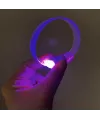 3 Modlu Pilli Led Işıklı Esnek Parti Bilekliği Mor