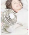 3 Modlu Usb Şarjlı Klipsli Taşınabilir Sessiz Fan