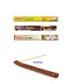 3 Paket 20 Çubuklu Tütsü Limon - Amber - Lilly - Kayık Hediyeli