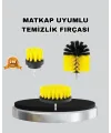 3 Parça Matkap Fırça Temizlik Seti – Her Yüzey İçin Güçlü Ve Pratik Çözüm