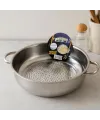 30 cm Kulplu Basık Metal Süzgeç