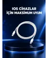 30w Type-c Lightning Hızlı Şarj Kablosu 1.2m İphone Uyumlu