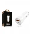30W USB ve USBC PD Araba Şarj Cihazı Hızlı Şarj, iPhone ve Android Uyumlu, Çift Çıkışlı
