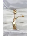 316L Çelik Gold Renk 3lü Kadın Bileklik