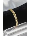 ietaks™ 316L Çelik Gold Renk 7 mm Kalınlık Erkek Bileklik