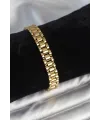 ietaks™ 316L Çelik Gold Renk 9 mm Kalınlık Erkek Bileklik