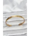 316L Çelik Gold Renk Ayetel Kürsi Yazılı Bileklik