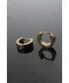 ietaks™ 316L Çelik Gold Renk Halka Model Çift Küpe