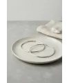 316L Çelik Gümüş Renk 66 mm Halka Küpe