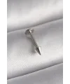 316L Çelik Gümüş Renk Çivi Model Piercing