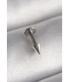 316L Çelik Gümüş Renk Çivi Model Piercing