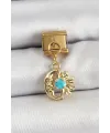 ietaks™ 316L Çelik Sallantılı Ay Ve Güneş Model Gold Renk Nomination Charm