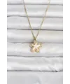 316L Çelik Zincir Gold Renk Deniz Yıldızı Model Kadın Kolye
