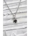 ietaks™ 316L Çelik Zincir Gümüş Renk Vintage Model Kadın Kolye