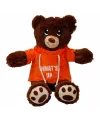 3192 Kapüşonlu Peluş Ayı 30 cm -Sunman