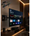 32 55 İnç Televizyon Askı Aparatı Duvara Monte Hareketli Tv Tutucu