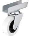 323 - 50x20 Mm Gri Uzun U Tablalı Teker 4 Adet
