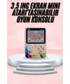 3.5 İnç Klasik Retro Lcd Ekran 500 Oyunlu Oyun Konsolu Taşınabilir