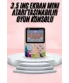 3.5 İnç Klasik Retro Lcd Ekran 500 Oyunlu Oyun Konsolu Taşınabilir