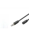 3.5 Mm Trrs Aux Uzatma Kablosu 3 M - Siyah HDX1011