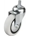 352 - 75x25 Mm Pvc Makaralı Vidalı Teker 4 Adet