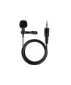 3.5mm Jak 1.5 Metre Double Mikrofon - Siyah