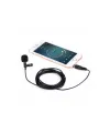 3.5mm Jak 1.5 Metre Double Mikrofon - Siyah