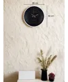 36 Cm Beyaz Dekoratif Şık Duıvar Saati