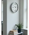 36 Cm Beyaz Modern Dekoratif Duvar Saati