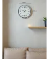 36 Cm Beyaz Modern Dekoratif Duvar Saati