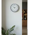 36 Cm Beyaz Roman Rakamlı Duvar Saati