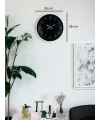 36 Cm Dekoratif Sade Duvar Saati