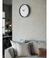 36 Cm Gri Dekoratif Duvar Saati