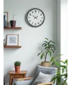 36 Cm Gri Standart Dekoratif Duvar Saati